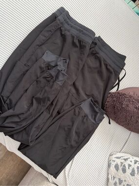 Maevn Black Womens Scrub Pants